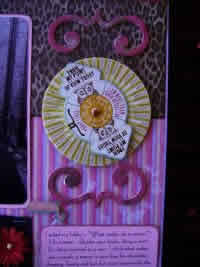 Chipboard swirl